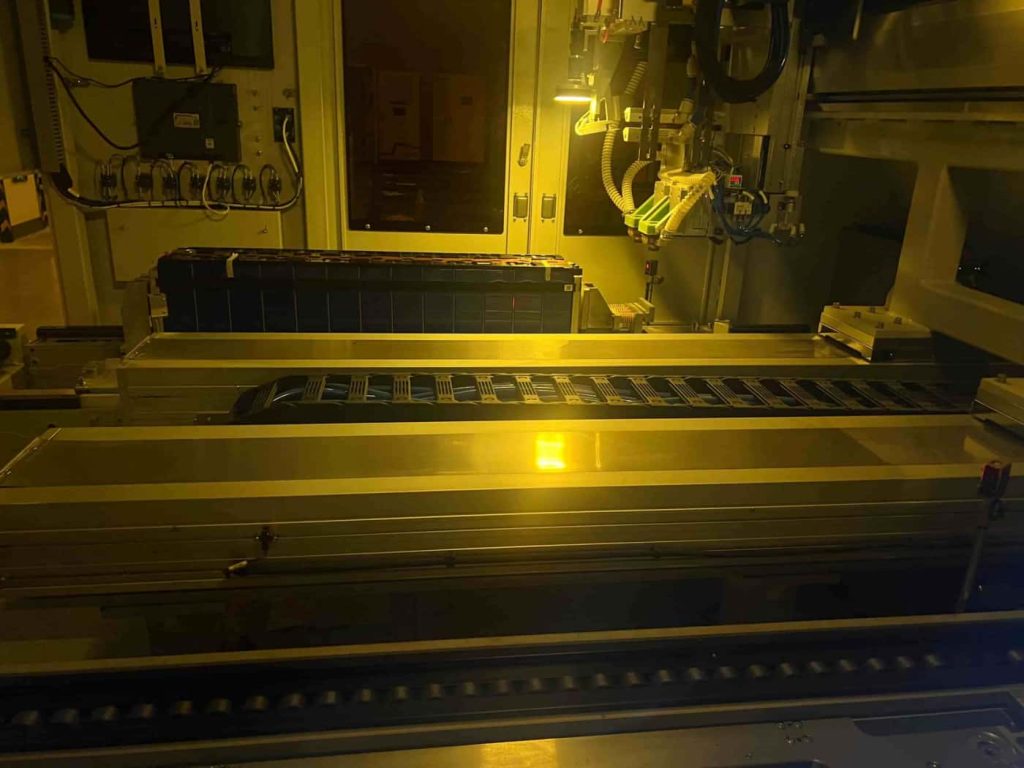 Processing production line