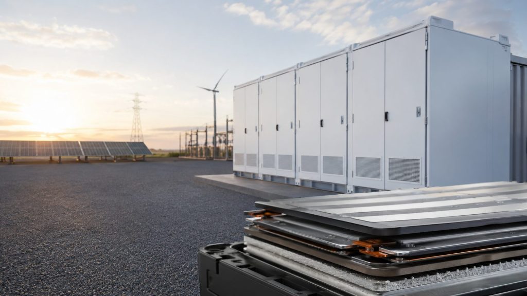 Commercial solid-state battery energy storage system at a U.S. industrial facility