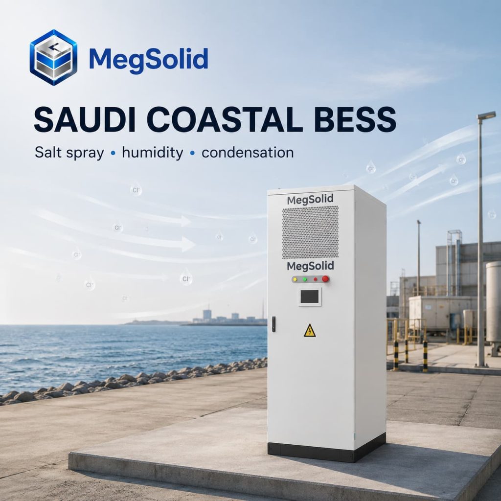 Ikhabhathi ye-Real MegSolid Energon kwisiza somsebenzi woshishino elunxwemeni lwaseSaudi elinemiqondiso yomngcipheko womoya onetyuwa, ukufuma kunye nokuqina komoya.